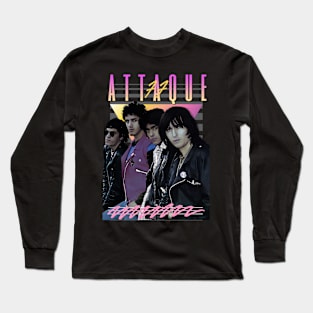 Attaque 77 Retro Style Fan Art Long Sleeve T-Shirt